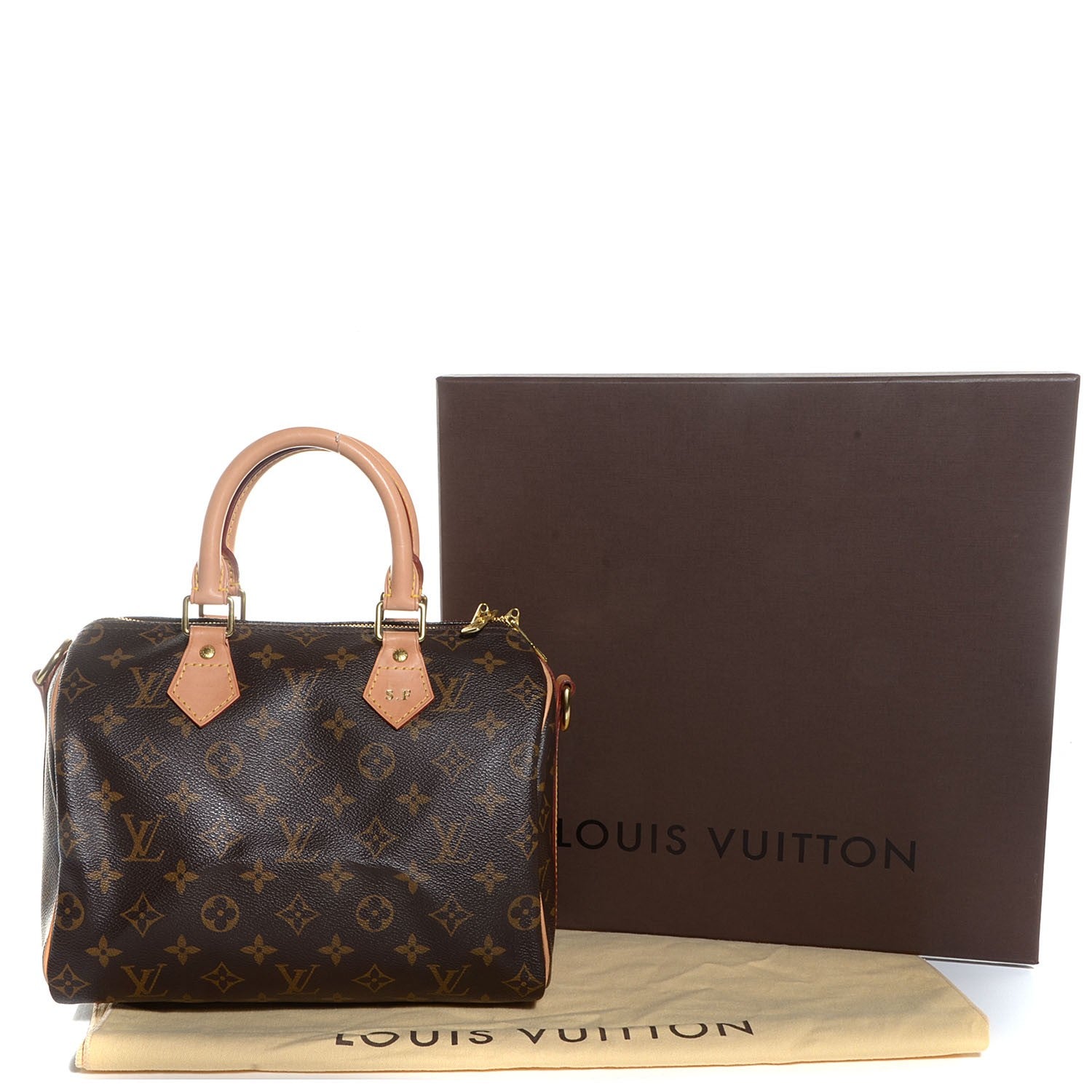 Louis Vuitton Monogram Speedy Bandouliere 25 5 of 9