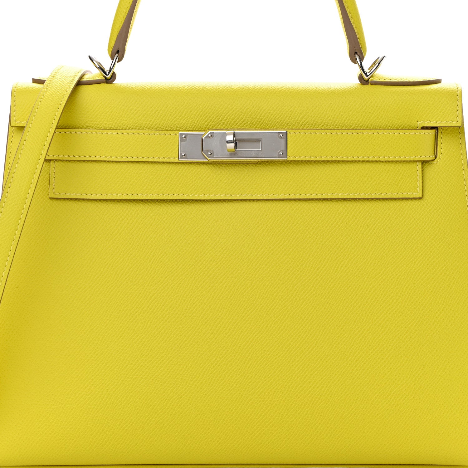 Hermes Epsom Kelly Sellier 28 Soufre 8 of 11