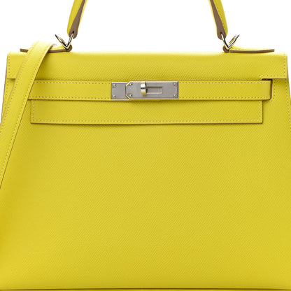 Hermes Epsom Kelly Sellier 28 Soufre 8 of 11