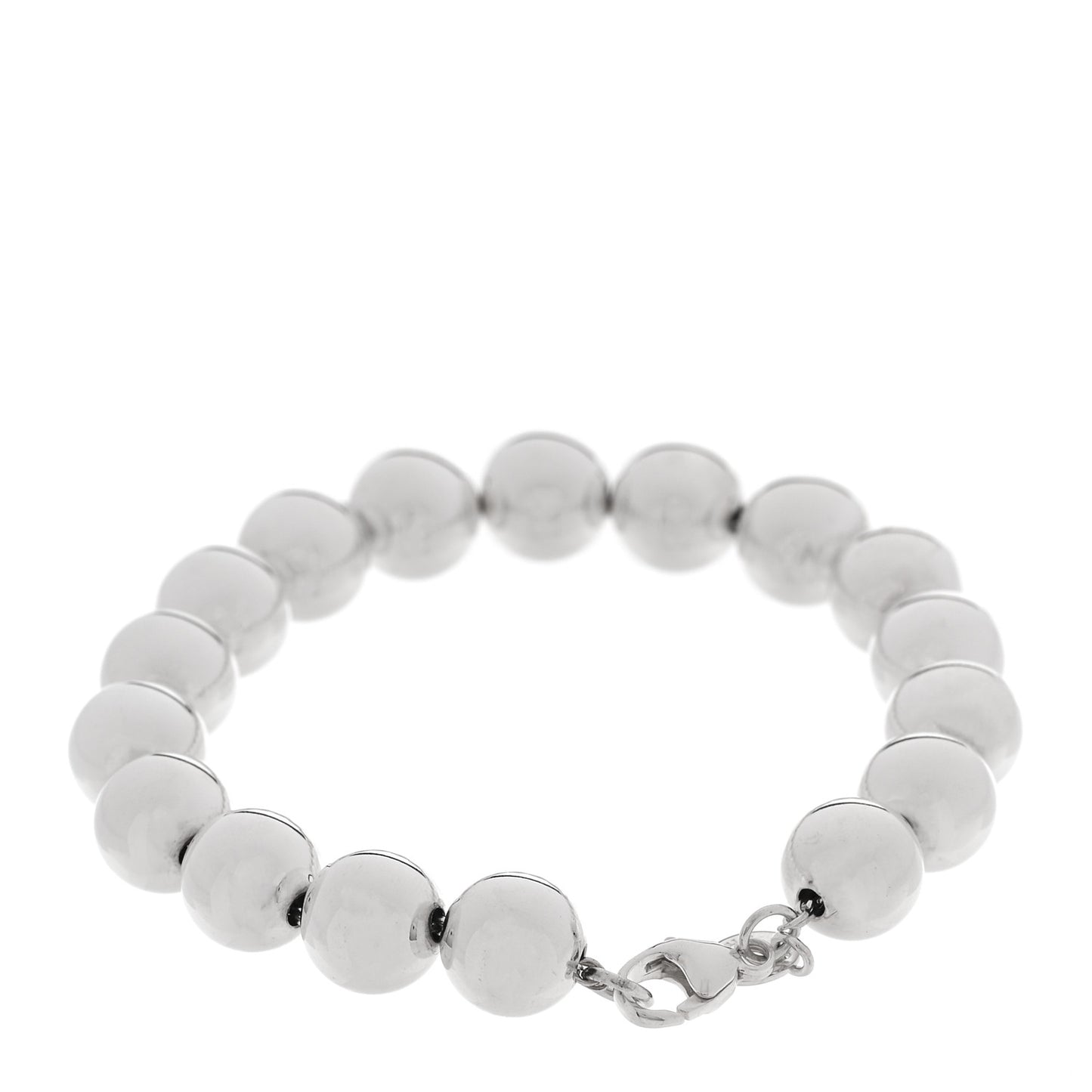 Sterling Silver 10mm Hardwear Ball Bracelet