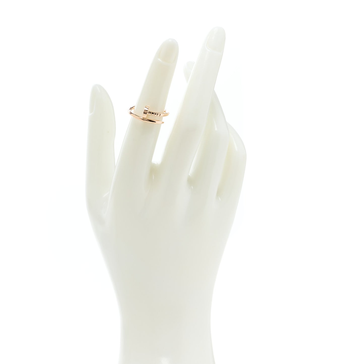 18K Pink Gold Small Juste Un Clou Ring 49 4.75