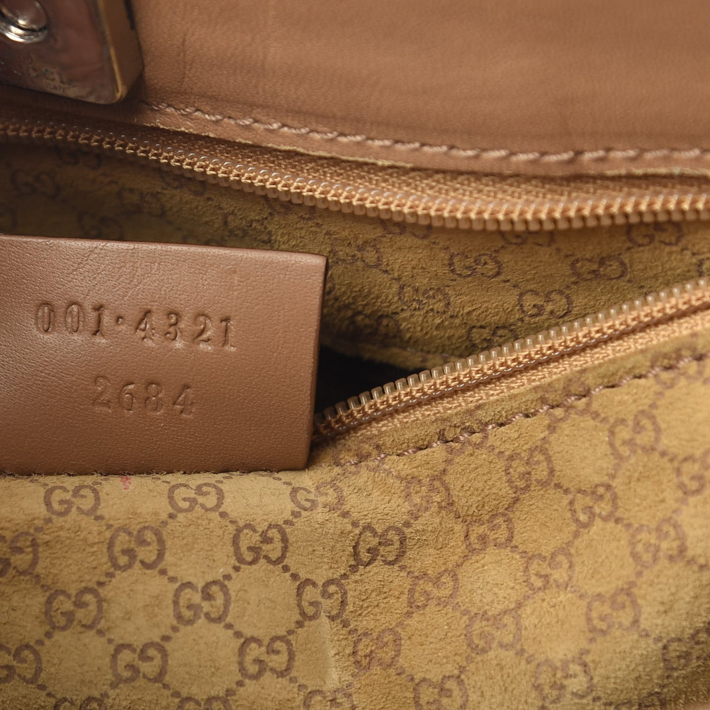 Suede Shoulder Bag Brown