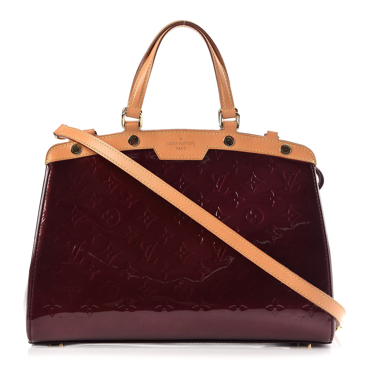 Louis Vuitton Vernis Brea MM Rouge Fauviste 1 of 10