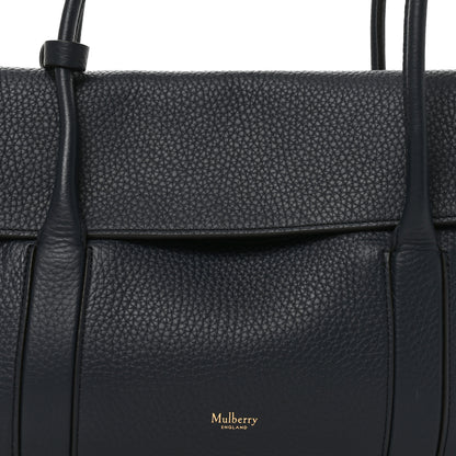 Mulberry Heavy Grain Small Soft Bayswater Satchel Night Sky 7 of 9