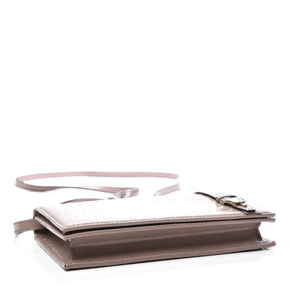 Gucci Patent Microguccissima Mini Nice Wallet Dark Cipria 3 of 8