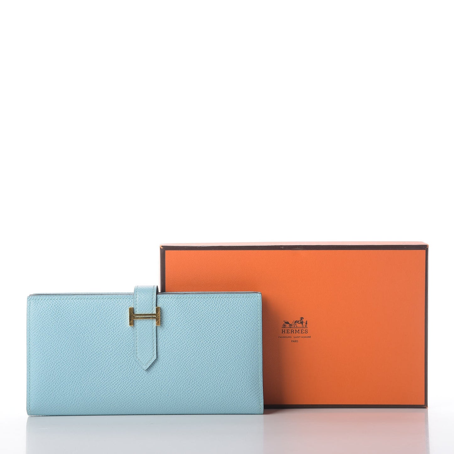Epsom Bearn Gusset Wallet Bleu Atoll