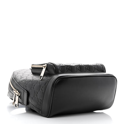 Gucci Guccissima Signature Small Day Backpack Black 4 of 12