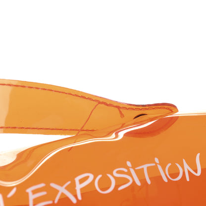 Hermes Vinyl Souvenir De L'Exposition Kelly Orange 10 of 11