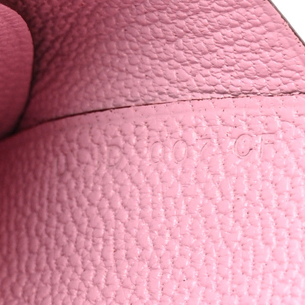 Chevre Mysore Verso Calvi Duo Card Case Quebracho Mauve Sylvestre