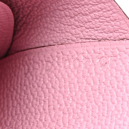 Hermes Chevre Mysore Verso Calvi Duo Card Case Quebracho Mauve Sylvestre 8 of 10