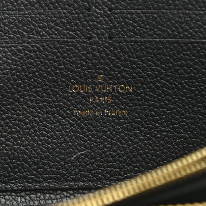 Louis Vuitton Empreinte Clemence Wallet Black 6 of 7