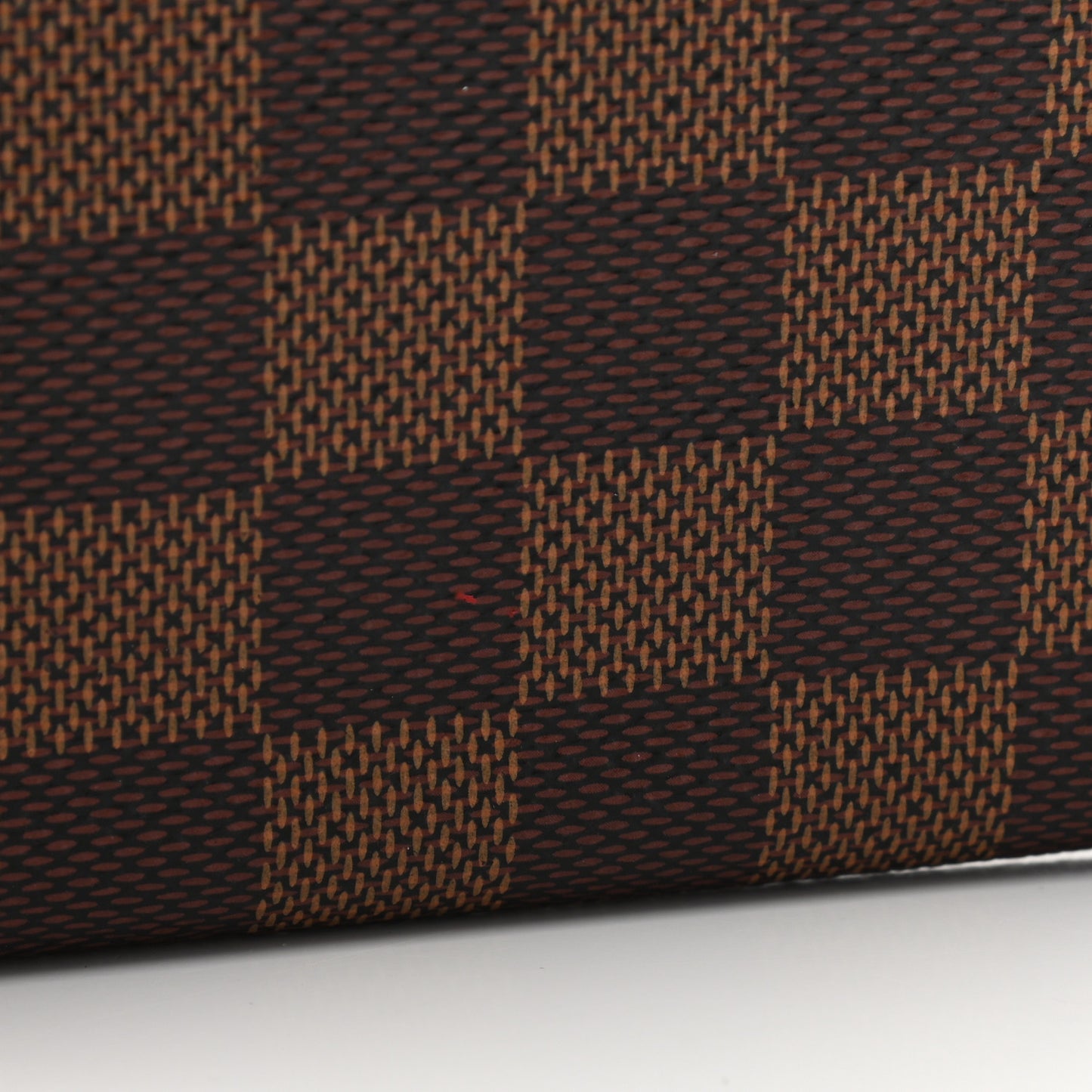 Damier Ebene Studded Sarah Wallet NM Cherry