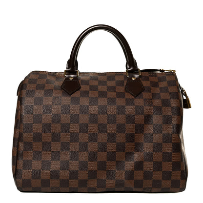 Louis Vuitton Damier Ebene Speedy 30 1 of 11