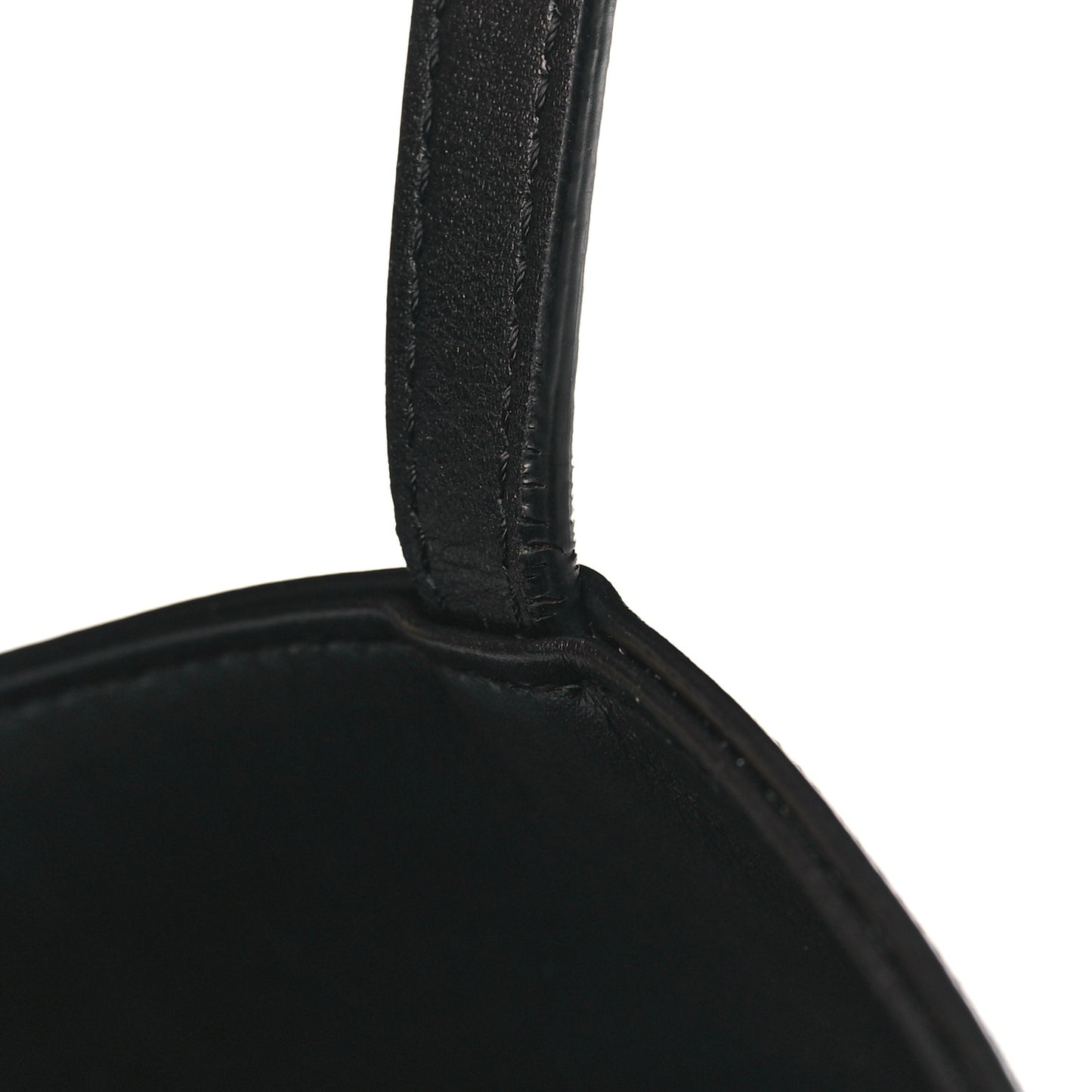 Calfskin DG Logo Shopper Tote Black