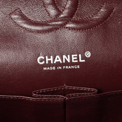 Chanel Lambskin Quilted Medium Double Flap Bag Black 7 of 27