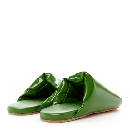 Bottega Veneta Latex Flat Slipper 36 Green 4 of 7