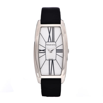Tiffany Stainless Steel Calfskin 22mm Gemea Quartz Watch 1 of 8