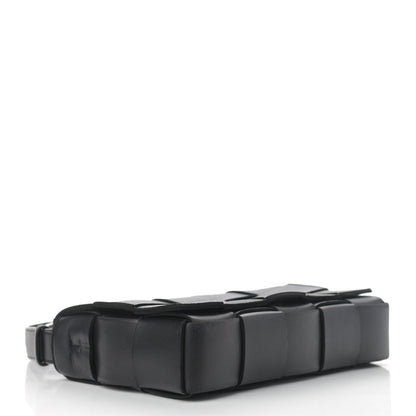 Bottega Veneta Nappa Maxi Intreccio Cassette Bag Black 4 of 14