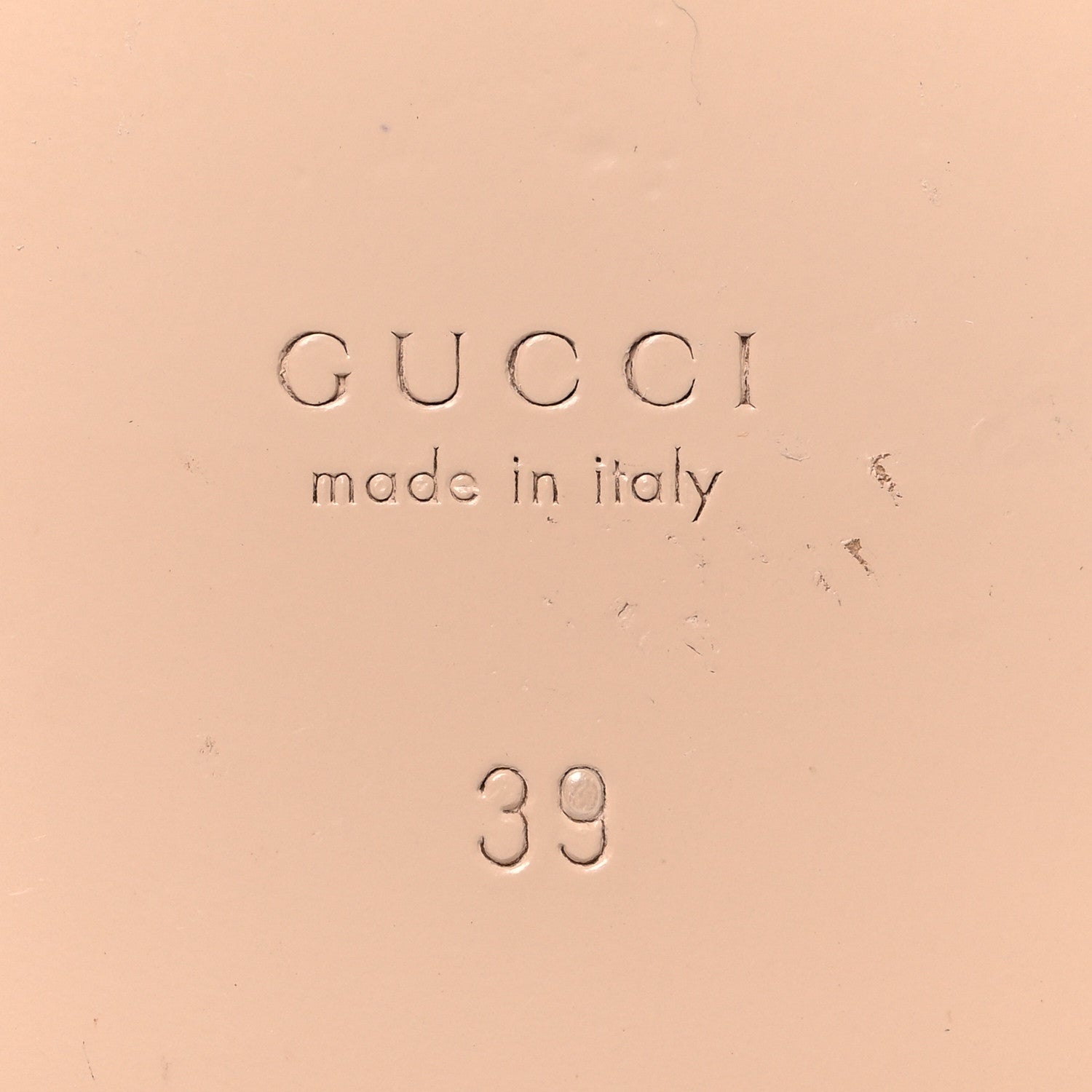 Gucci Sierra Calfskin Interlocking G Cut Out Thong Sandals 39 Cuir 8 of 11