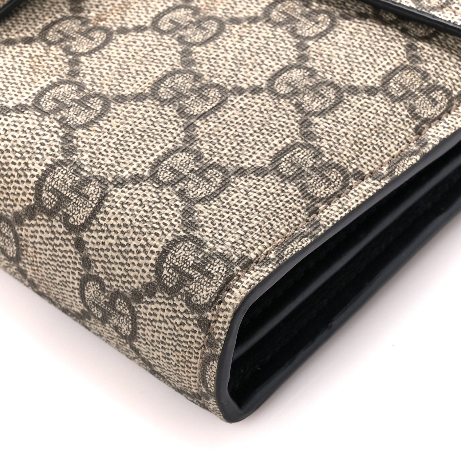 Gucci GG Supreme Monogram Mini Dionysus Chain Wallet Beige Black 10 of 14