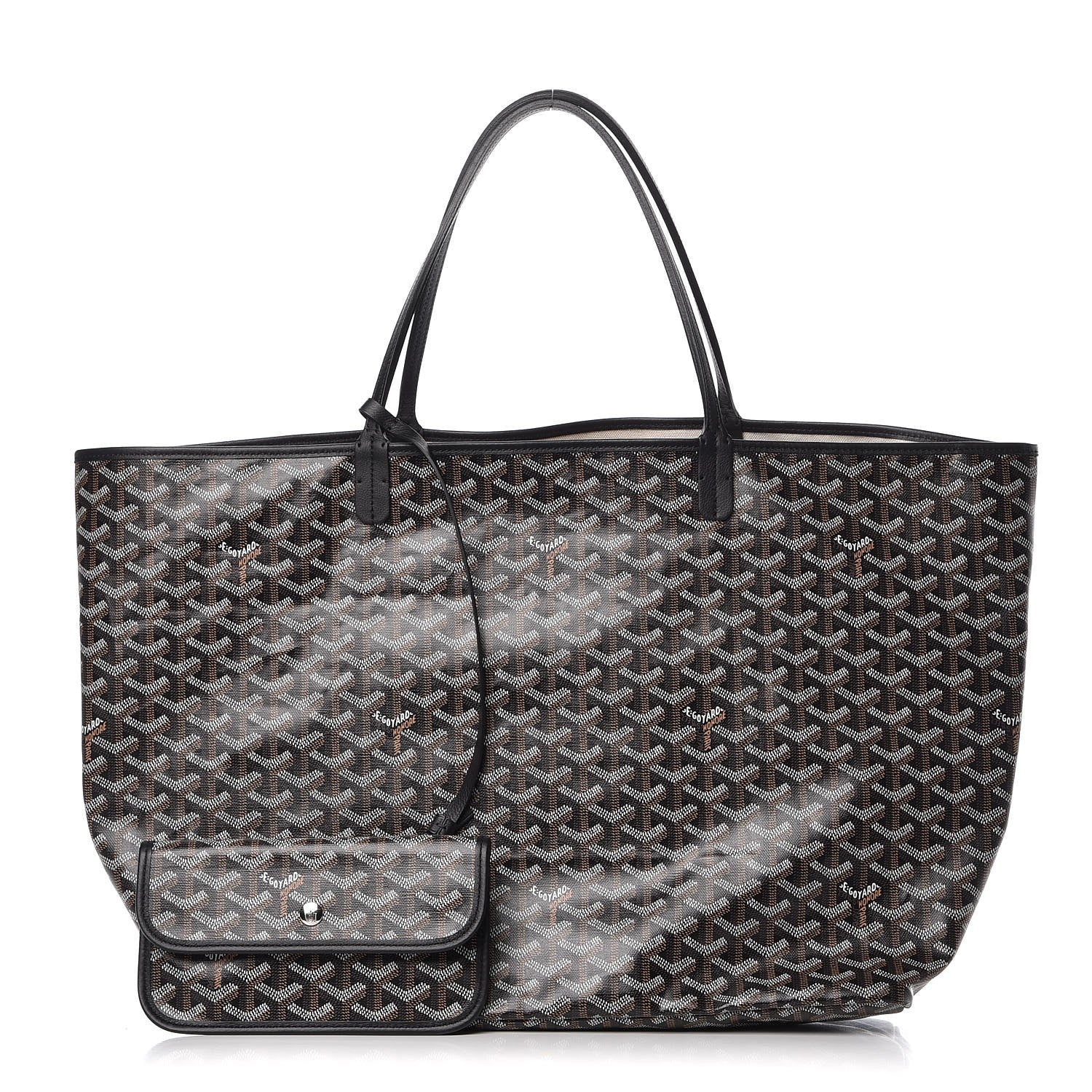 Goyard Goyardine Saint Louis GM Black 1 of 8