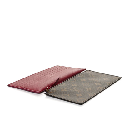 Louis Vuitton Monogram Pochette Felicie Chain Wallet Fuchsia 10 of 11