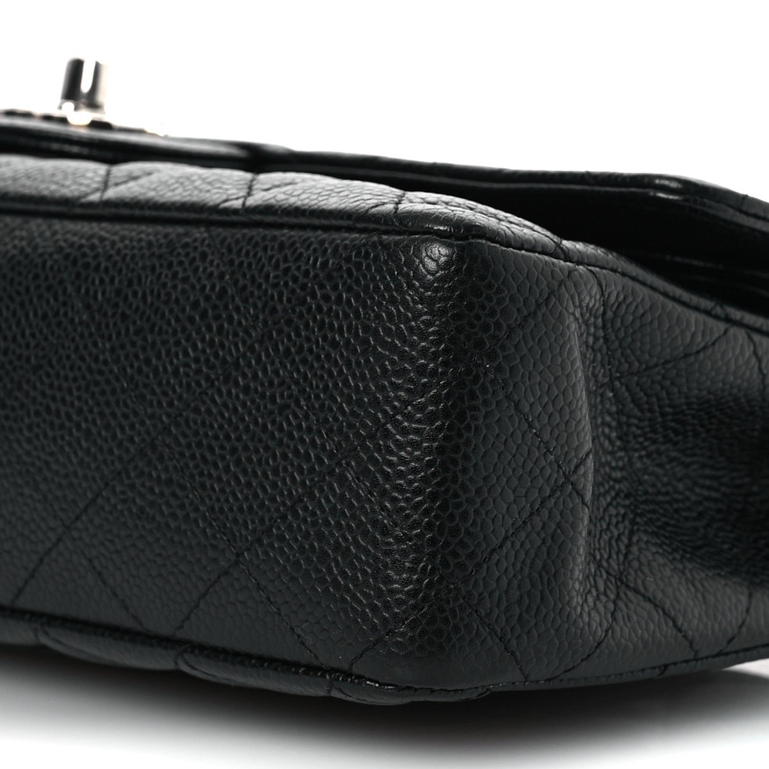 Chanel Caviar Quilted Medium Double Flap Black 10 of 10