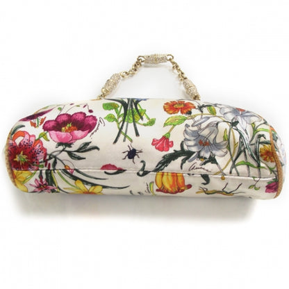 Gucci Satin Floral Evening Bag 4 of 9