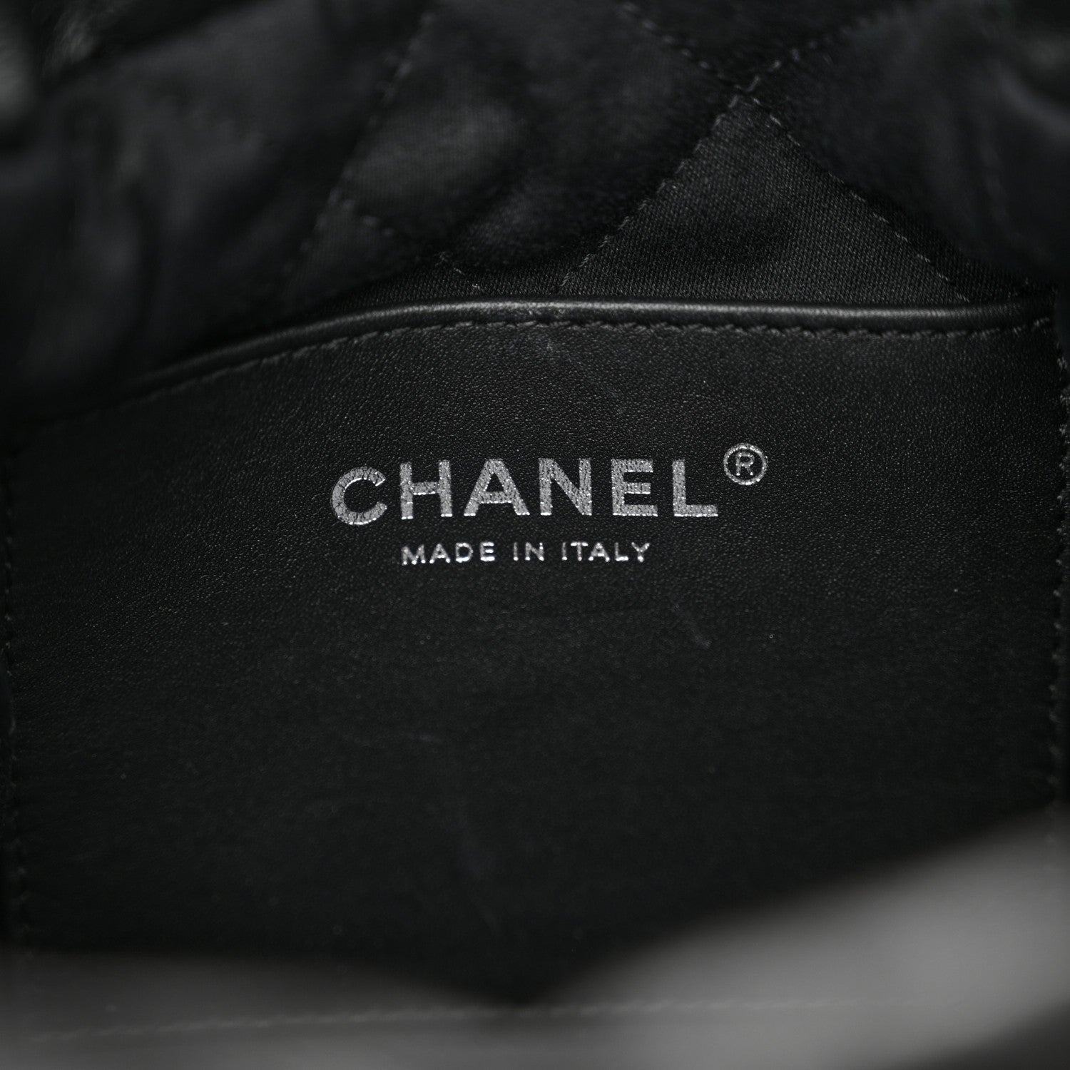Chanel Shiny Calfskin Quilted Mini Chanel 22 So Black 6 of 11