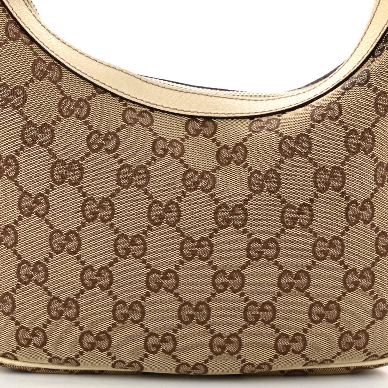 Gucci Monogram Small Charmy Hobo Ivory 8 of 10