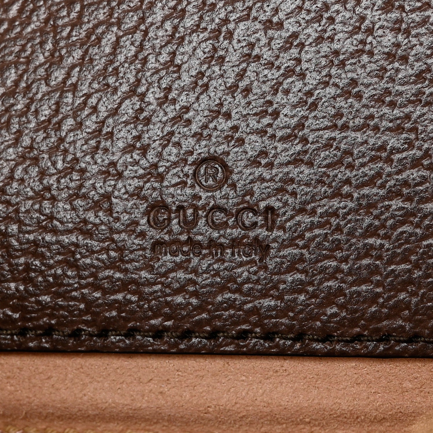 Gucci GG Supreme Monogram Web Mini Ophidia GG Bag Brown 7 of 7