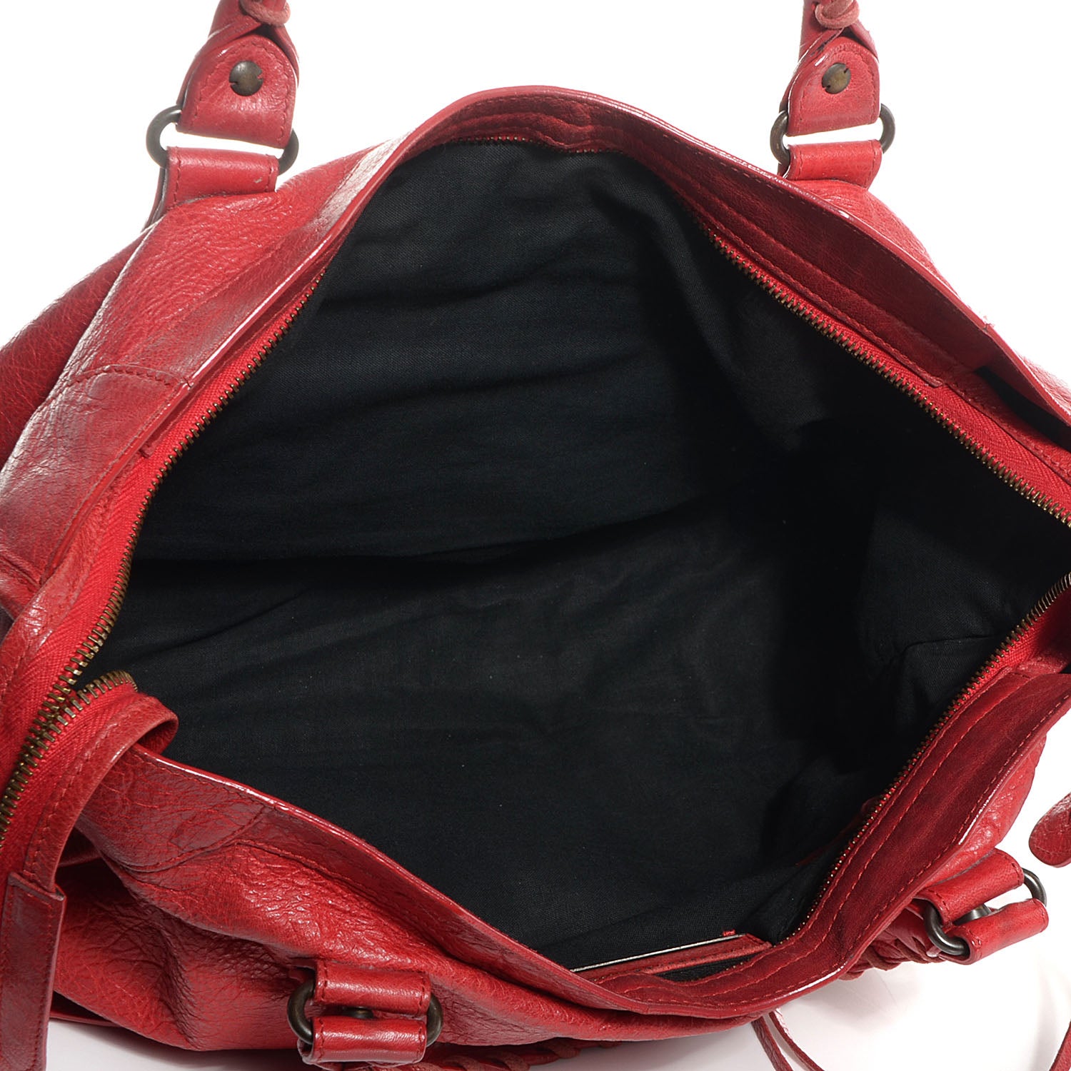 Balenciaga Agneau Classic Hardware City Coquelicot 8 of 12
