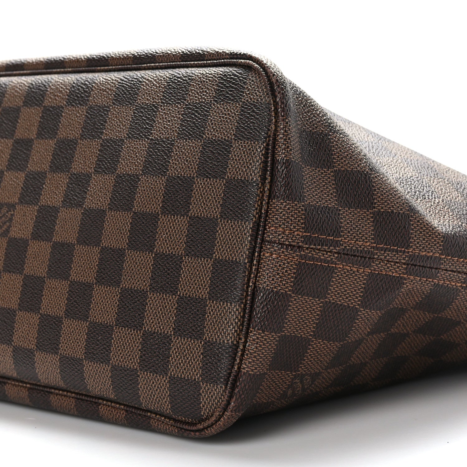 Louis Vuitton Damier Ebene Neo Neverfull MM Rose Ballerine 9 of 9