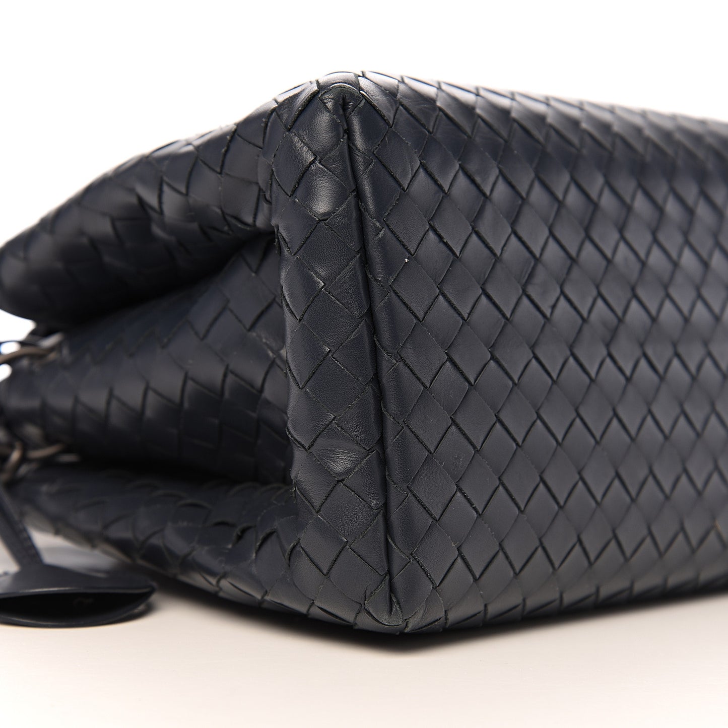 Calfskin Intrecciato Mini Roma Light Tourmaline