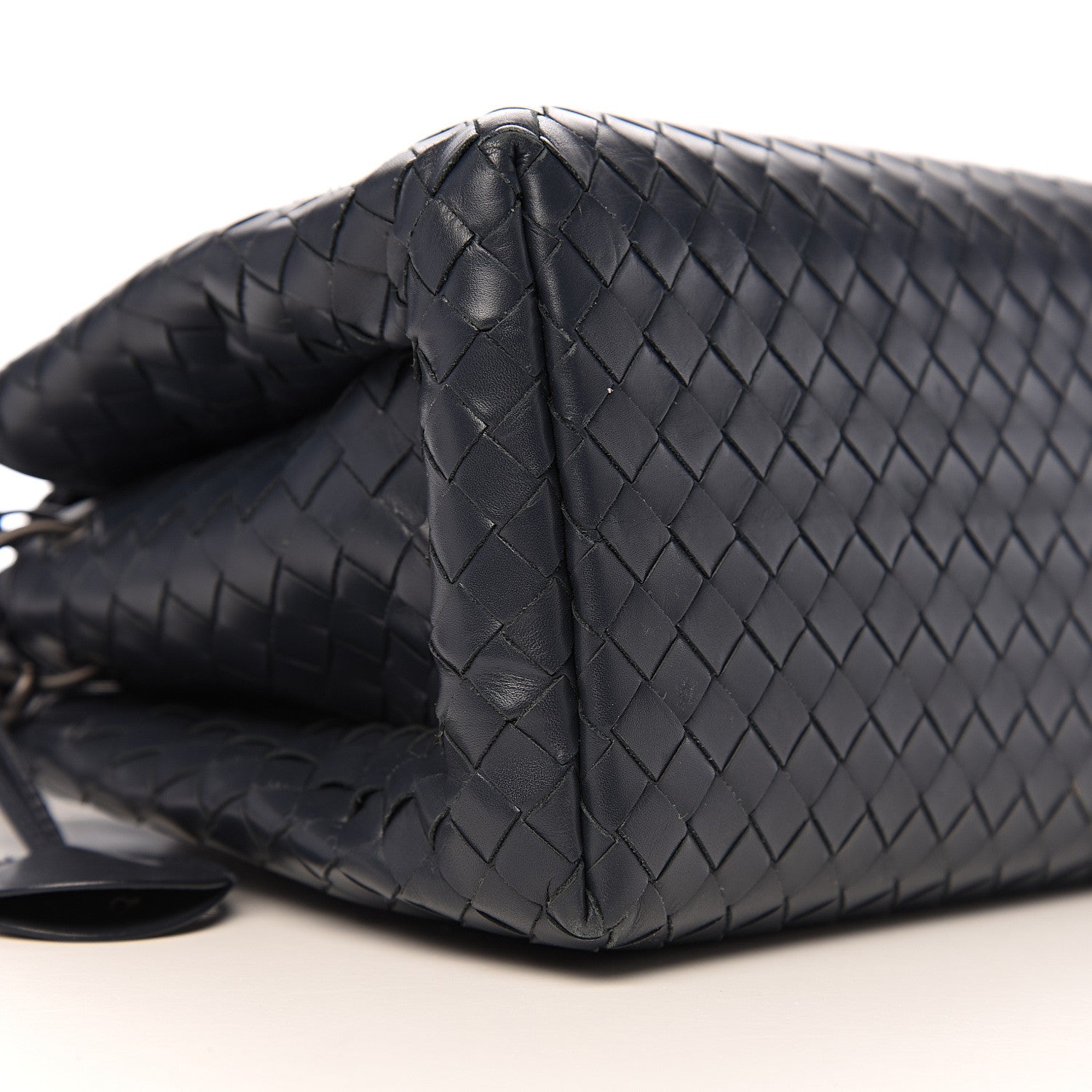 Bottega Veneta Calfskin Intrecciato Mini Roma Light Tourmaline 7 of 10