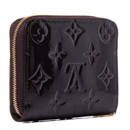 Louis Vuitton Vernis Zippy Coin Purse Wallet Amarante 3 of 9