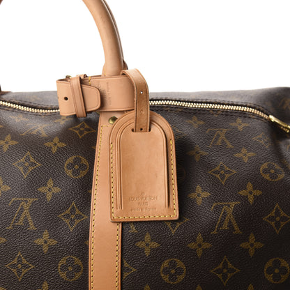 Louis Vuitton Monogram Keepall Bandouliere 55 8 of 8