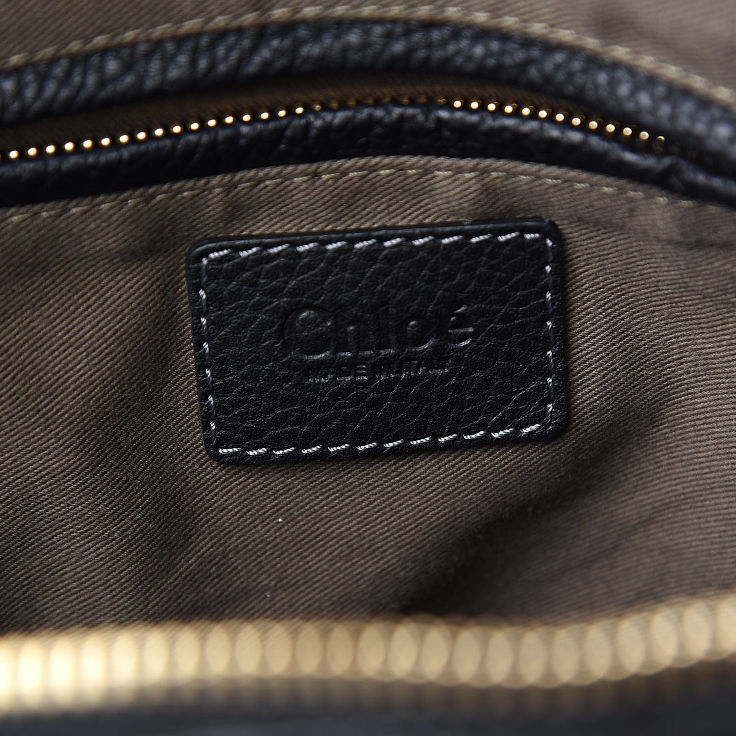Calfskin Medium Marcie Satchel Black