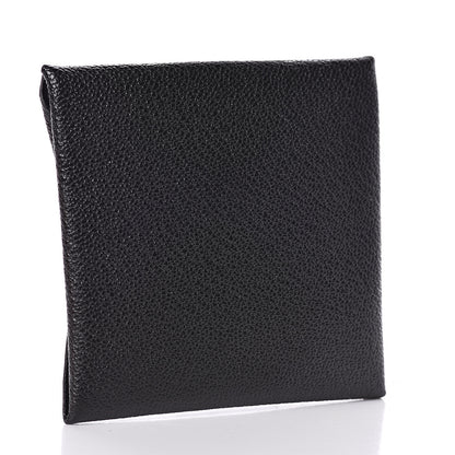 Hermes Chevre Mysore Bastia Coin Purse Black 3 of 8