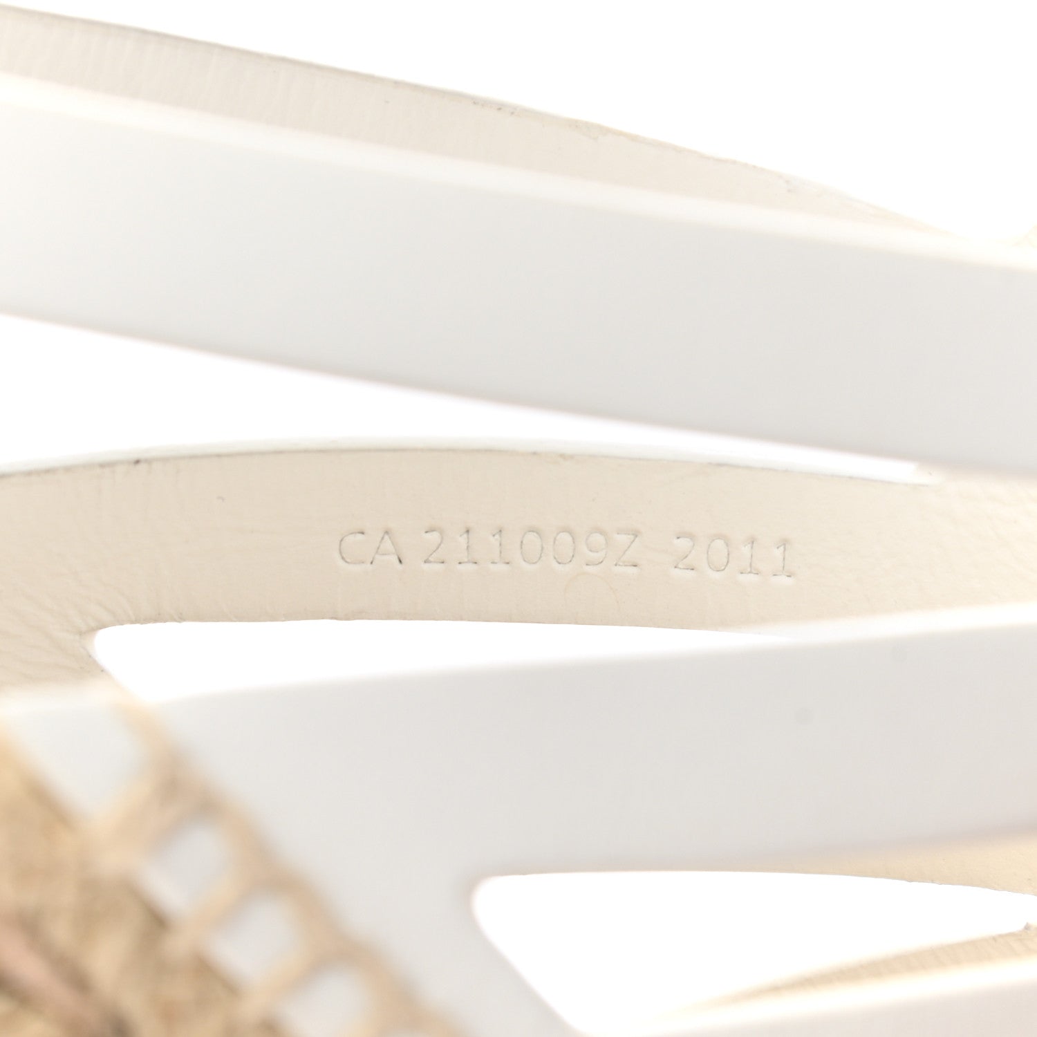 Hermes Calfskin Costanza Espadrilles 36 White 8 of 13