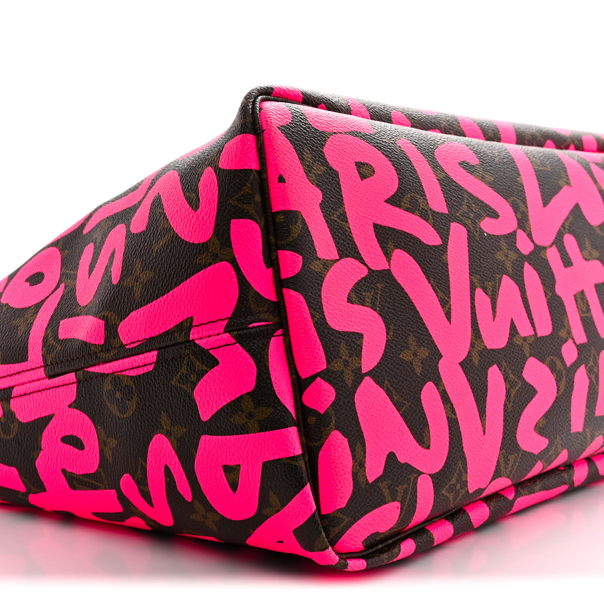 Monogram Graffiti Neverfull GM Fuchsia