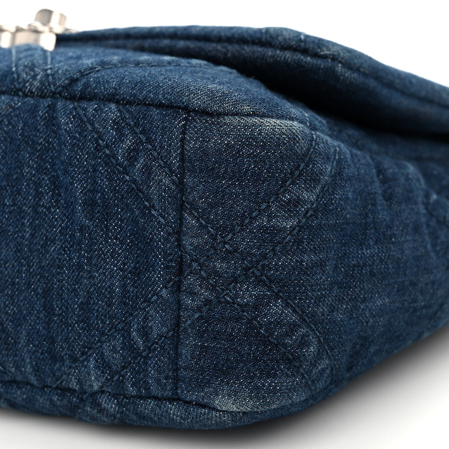 Chanel Denim Quilted Medium Chanel 19 Flap Blue 10 of 10