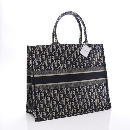 Christian Dior Oblique Book Tote Blue Multicolor 2 of 11