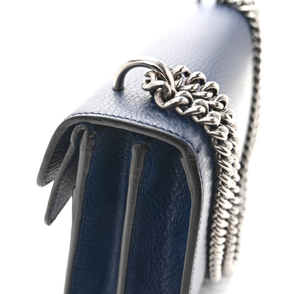 Gucci Dollar Calfskin Crystal Small Dionysus Shoulder Bag Blue Agata Montana Sapphire 12 of 14