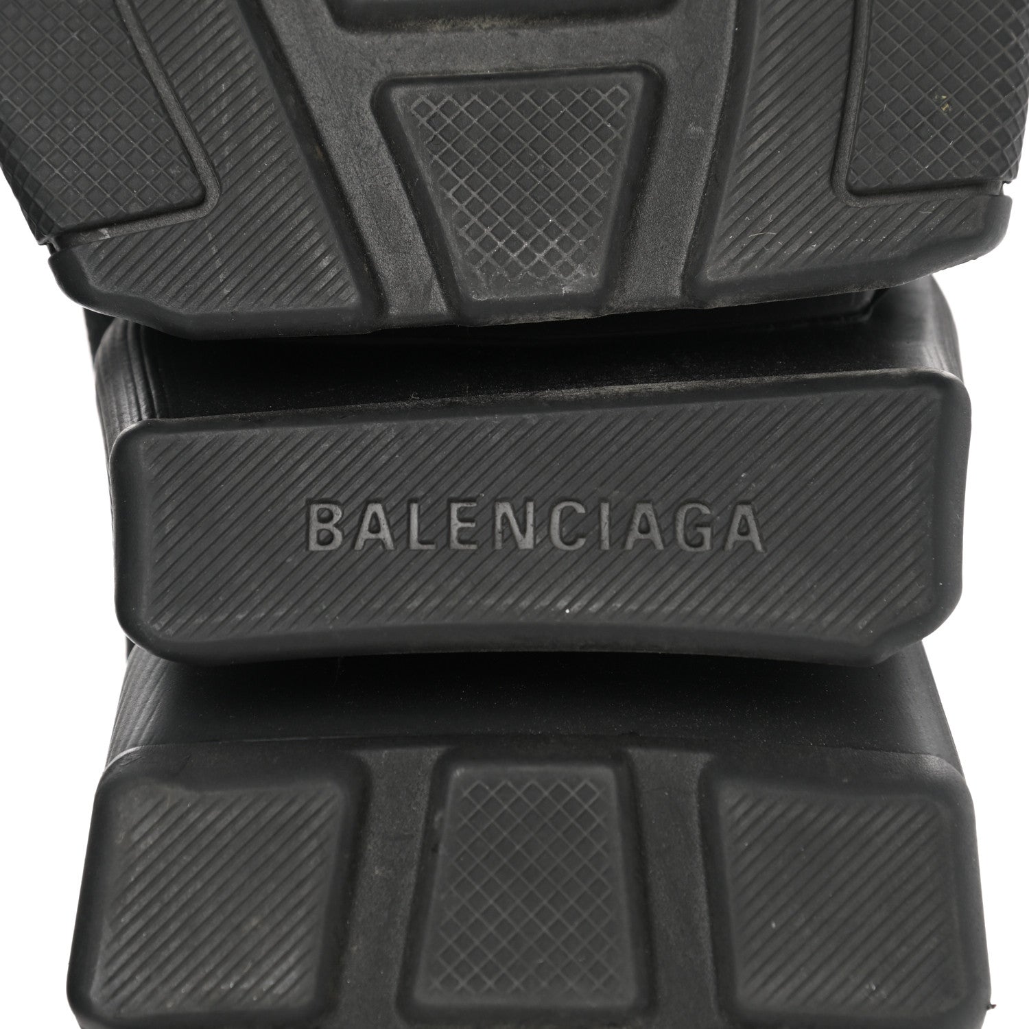 Balenciaga Technical 3D Recycled Knit Womens Speed 2.0 Sneakers 39 Monocolor Black 7 of 8