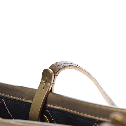 Chanel Grained Calfskin Large Shopping Fever Tote Gold 12 of 15