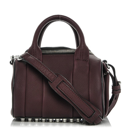 Alexander Wang Pebbled Calfskin Mini Rockie Matte Oxblood 1 of 8