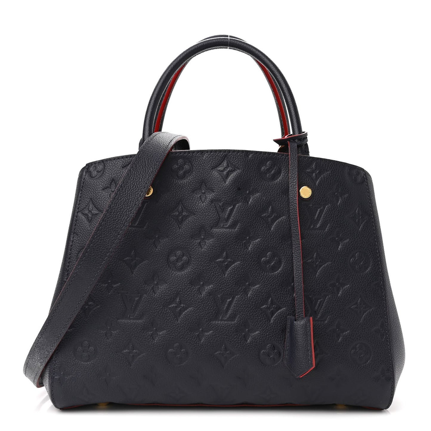 Empreinte Montaigne MM Marine Rouge