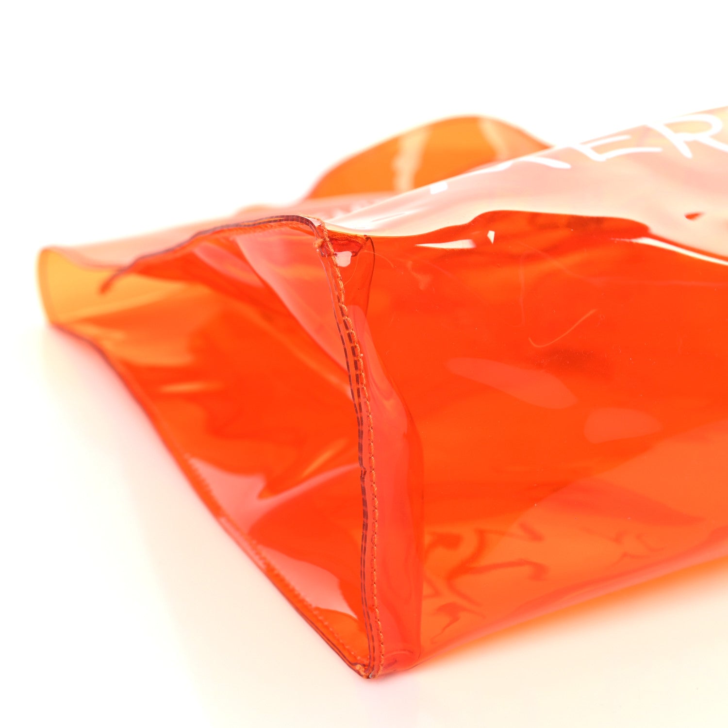 Hermes Vinyl Souvenir De L'Exposition Kelly Orange 8 of 10