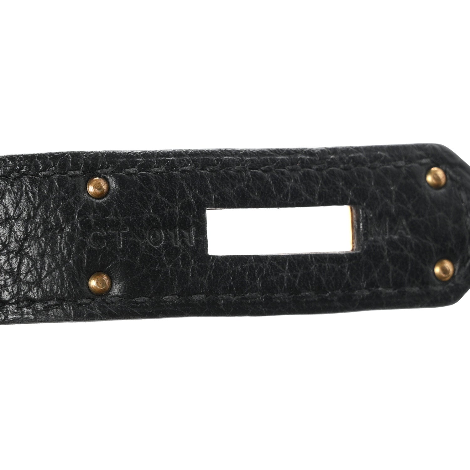 Hermes Togo Kelly Retourne 32 Black 7 of 11